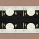 thumbnail image 3 of Camino de mesa de gasa negro 27.5" x 118" Camino de mesa ligero y elegante Camino de mesa romántico y transparente, 3 of 7