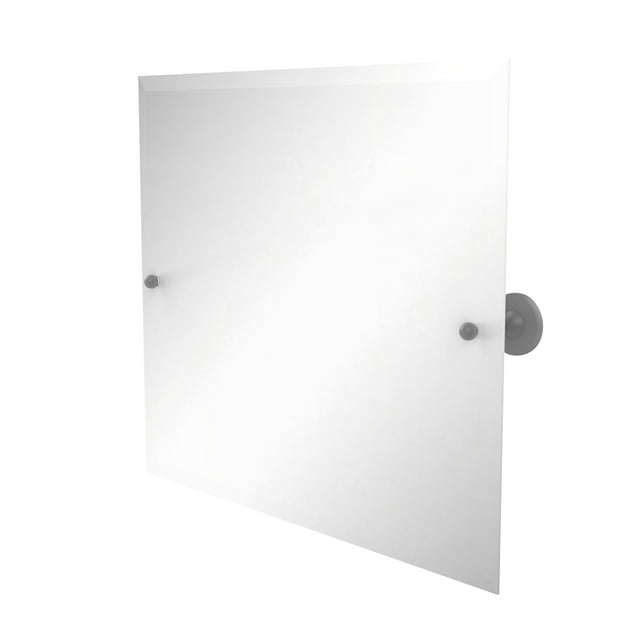Shadwell Collection Frameless Landscape Rectangular Tilt Mirror with Beveled Edge - SL-93-GYM