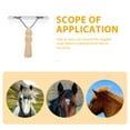 thumbnail image 3 of OFFIGAM 1Pc Horse Grooming Comb Wooden Assorted Color For Pet Owners, 3 of 8