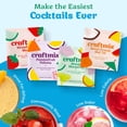 thumbnail image 3 of Craftmix Variety Pack, Makes 12 Drinks, Skinny Cocktail Mixers, Mocktails Non-Alcoholic Drinks - Made With Real Fruit - Vegan Low-Carb, Low-Sugar, Non-GMO, Dairy Free, Gluten Free, Easy to Mix, 3 of 7