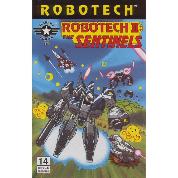 Robotech II: The Sentinels Book III #14 VF ; Academy Comic Book