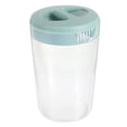 thumbnail image 2 of EeaseCA 2000ML Large Capacity Beverage Storage Container Heat Resistant Cold Water Jug Plastic Juice Pitcher Household Teapot Kettle(Blue), 2 of 7