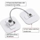 thumbnail image 4 of Childproof Lock for Refrigerator and Freezer, White, Single Unit, 4 of 5