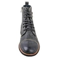 thumbnail image 3 of Ferro Aldo Andy Mens Ankle Boots | Combat | Lace Up | Fashion | Casual | Grey 10 M US, 3 of 6