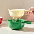 thumbnail image 4 of Cute Double Layer Colander with Handle Detachable Small Plastic Strainer Bowl for Kitchen, 4 of 6