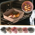 thumbnail image 2 of Fridja Thickened High Temperature Silicone Barbecue Plate Air Fryer Silicone Pot, 2 of 4