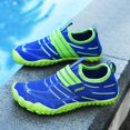 thumbnail image 6 of AUDeals Water Shoes for Women and Men Quick Dry Aqua Socks Wide Toe Slip On Barefoot Shoes for Beach Pool Hiking (Blue, 6), 6 of 8