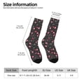 thumbnail image 2 of Vsdgher Valentine'S Day Crew Socks for Men & Women, Breathable Casual Athletic Ankle Socks, 2 of 6