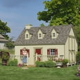 thumbnail image 6 of Little Cottage Co. 10x12 Cape Cod Playhouse with Floor, Outdoor Wood Do-It-Yourself Kit, 6 of 11