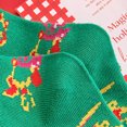 thumbnail image 3 of Calcetines largos divertidos de Año Nuevo Qarigey para mujer Transpirables y Duraderos color verde, 3 of 6