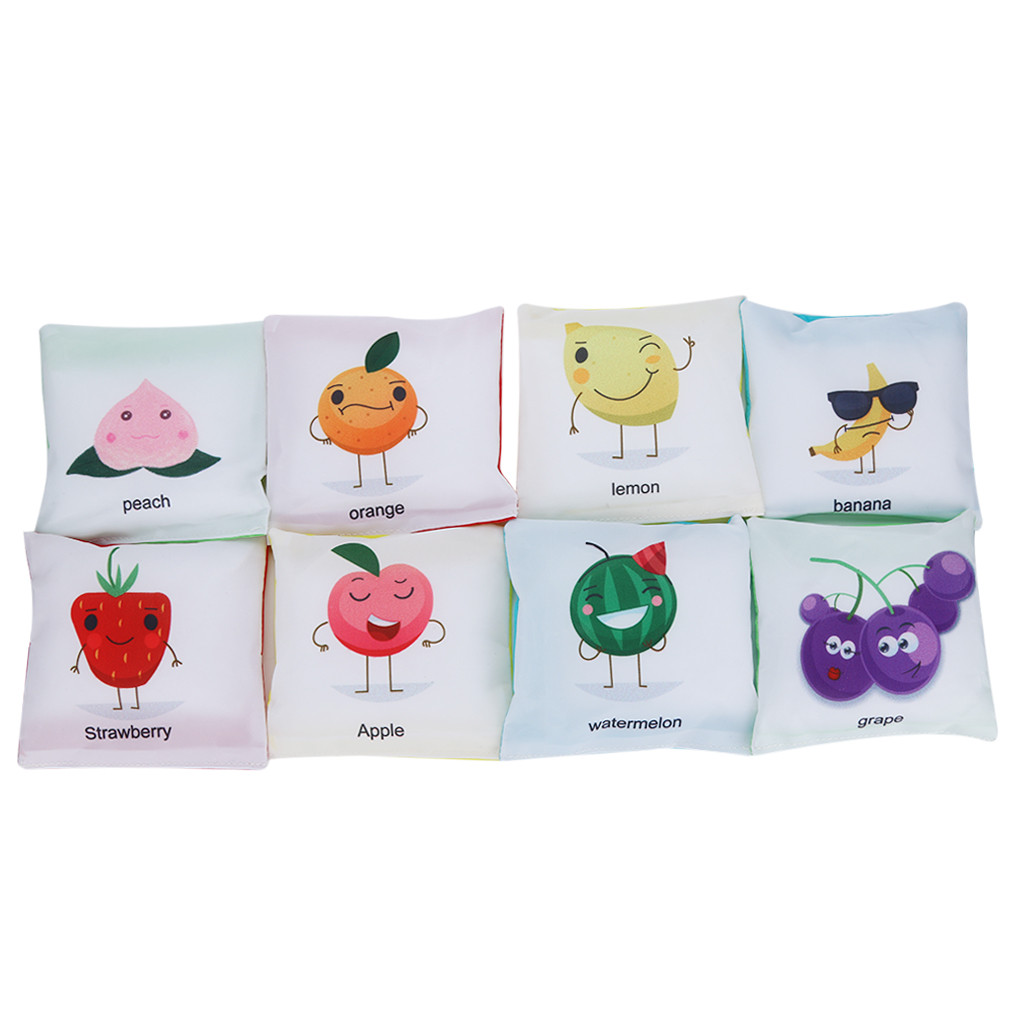 8 Pack Bean Bags Fun Sports Game Bean Bag Carnival Toy Bean Bag Toss