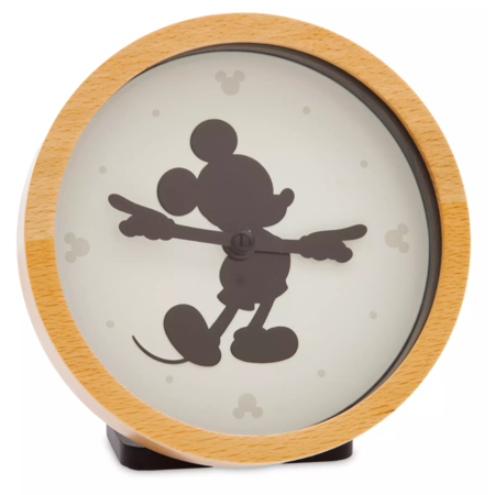 Disney Parks Mickey Mouse Desk Clock New With Tag