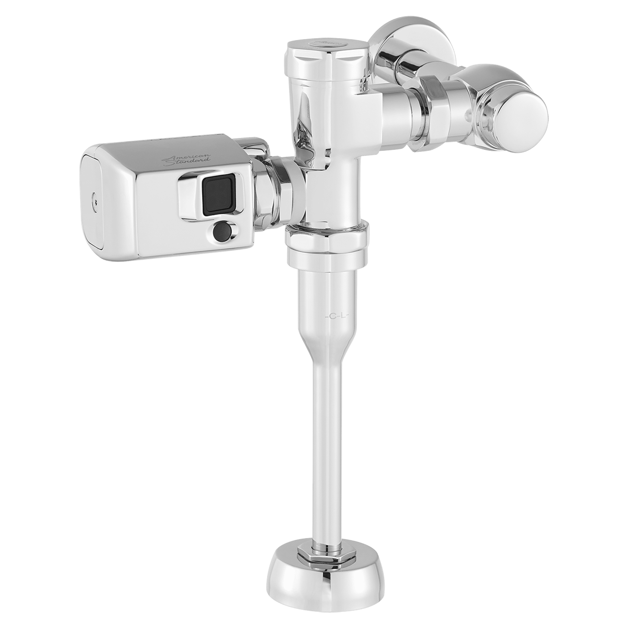 American Standard Exposed Manual Urinal Flush Valve with Side Mount 1.0