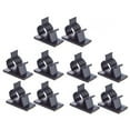 thumbnail image 2 of 30pcs Plastic Clips Black Adhesive Backed Wire Adjustable Cable Clips Adhesive Cable Management Clips Adjustable Clamp, 2 of 7