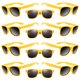 thumbnail image 1 of Anteojos de Sol TUPARKA para Niños Paquete de 20 Unidades Color Amarillo, 1 of 7