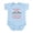 Sky Blue, variant on CafePress - Daddys Quad Is Fast Infant Bodysuit - Baby Light Bodysuit, Size Newborn - 24 Months