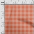 thumbnail image 1 of oneOone Cotton Poplin Fabric Gingham Check Decor Fabric Printed BTY 56 Inch Wide, 1 of 4