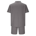 thumbnail image 5 of JXMVOJ Men's Family Summer Casual Two-Piece UPF50+ Sun Protection Set, Polyester Spandex Blend Breathable Moisture-Wicking Beach Outdoor Daily with Pockets Utility, 5 of 6