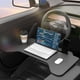 thumbnail image 4 of Escritorio para automóvil con textura de fibra de carbono, mesa de comedor con bandeja de comida portátil multiusos para cenar y trabajar en el automóvil, escritorio para computadora portáti, 4 of 5