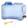 thumbnail image 4 of Almencla Camping Water Storage Jug Water Carrier with Faucet Water Container for Backpack No Hole Lid, 4 of 8