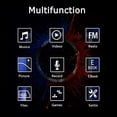 thumbnail image 1 of Reproductor de mp3, reproductor de música con una tarjeta Micro SD de 16 GB, altavoz incorporado/foto/video Radio/FM Radio/Voice Recorder/E-Book Reader, admite hasta 128 GB, 1 of 2