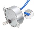 thumbnail image 4 of Synchronous Motor 100-127VAC 2-2.4RMP 50-60Hz 4W Double Flat Shaft CW/CCW, 4 of 4