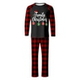 thumbnail image 4 of Holiday Family Matching Outfits Print Four Piece For Dads 亲子装2, 4 of 5