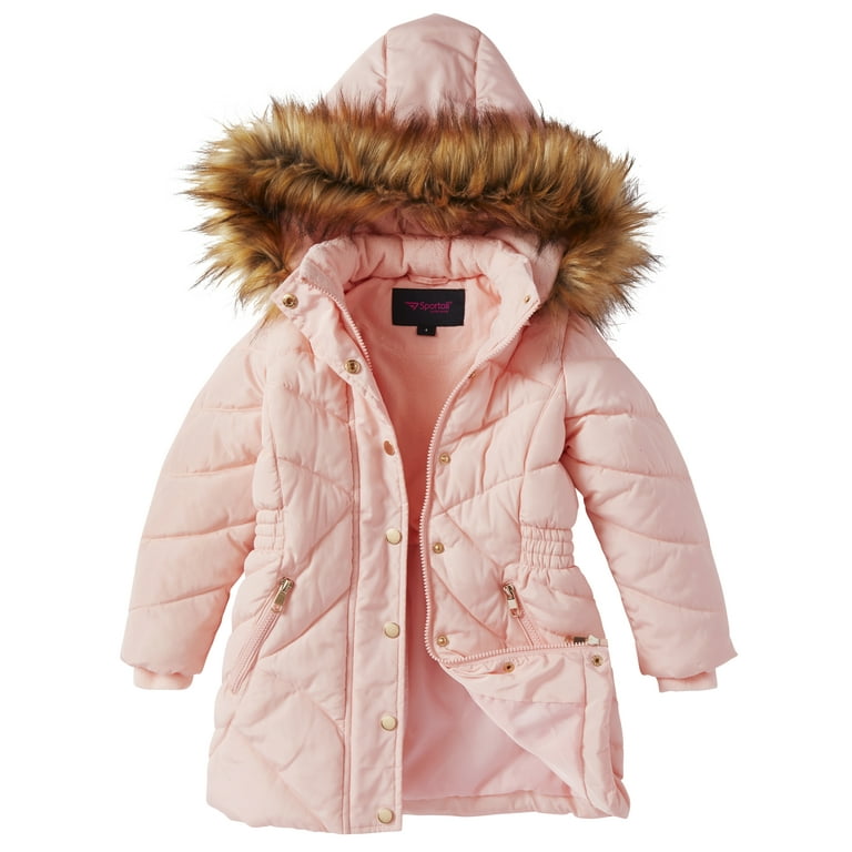 Blush parka shop coat