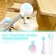 thumbnail image 5 of Cat Stick Teaser Toys Candy Tassels Cat Teaser Stick Suministros para mascotas (Azul claro), 5 of 6