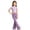 Q103 Purple, variant on Angala Little Girls Yoga Pants Slim Fit Flared Leg Fall Casual Girls Dance Pants Size 5-6 Years Black