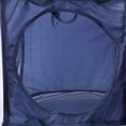 thumbnail image 3 of Cesta de lavandería de gran capacidad, malla de poliéster, plegable, para lavar la ropa., 3 of 11