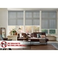 thumbnail image 3 of Keego No Drilling Roller Shades Free Tear Down Light Filtering Privacy Windows Blinds Customizable Color and Size for Home Office and Windows Gray 44"w x 44"h, 3 of 10