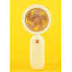 thumbnail image 1 of Mini ventilador portátil, ventilador portátil para cochecito, ventilador personal de mano, alimentado por batería recargable por USB, ventilador silencioso para viento fuerte, luz nocturna, rosa, 1 of 4