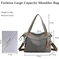thumbnail image 2 of Women Tote Bag Canvas Handbag Large Capacity Shoulder Bag Crossbody Bag Casual Top Handle Bag Messenger Bag, 2 of 5
