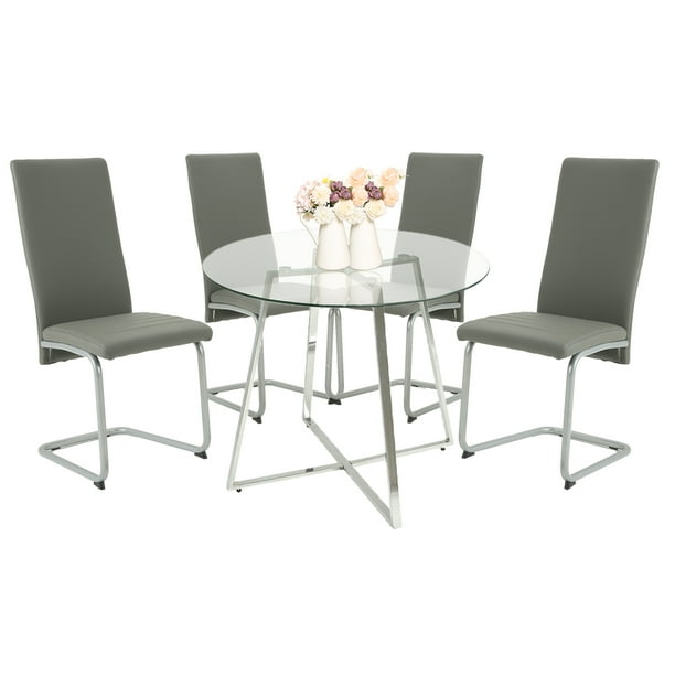 Dining Table Set of 4 Dining Room Table and Chairs Kitchen Table Set