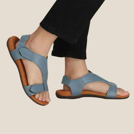 

Homadles Women s Nature Sandals- Sandals Gray Size 4.5