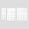 thumbnail image 4 of 9pcs Bra Extender Hooks 3 Rows Elastic Bra Extenders Bra Extension Strap Bra Buckle Underwear Extension Buckle Bra Clasp, 4 of 8