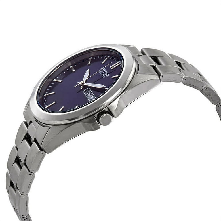 Citizen Men's BF0580-57L Quartz Blue Dial Stainless Steel Bracelet Date  Watch