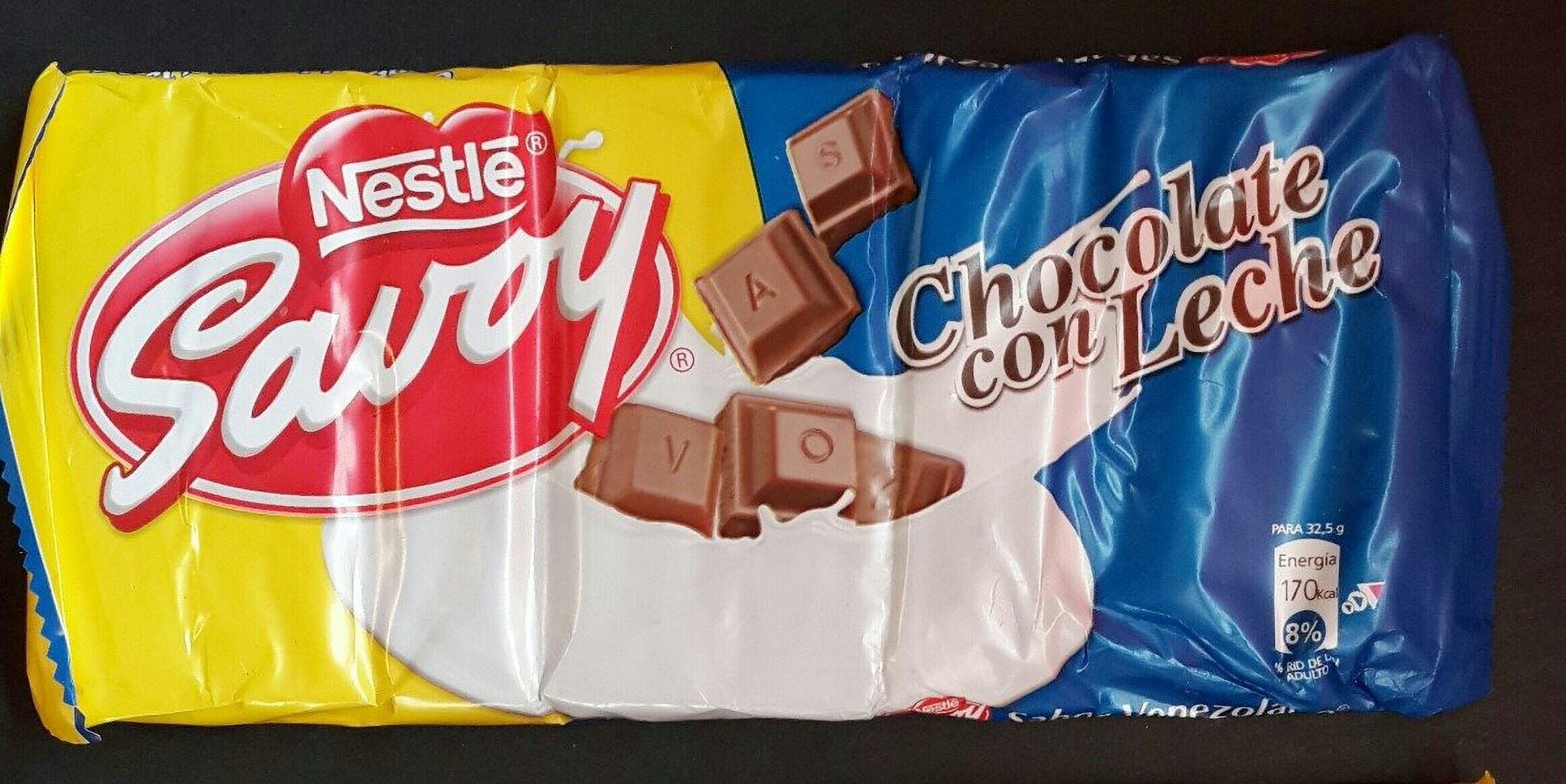 Nestle Savoy Chocolate Con Leche Galak Combo Venezuela