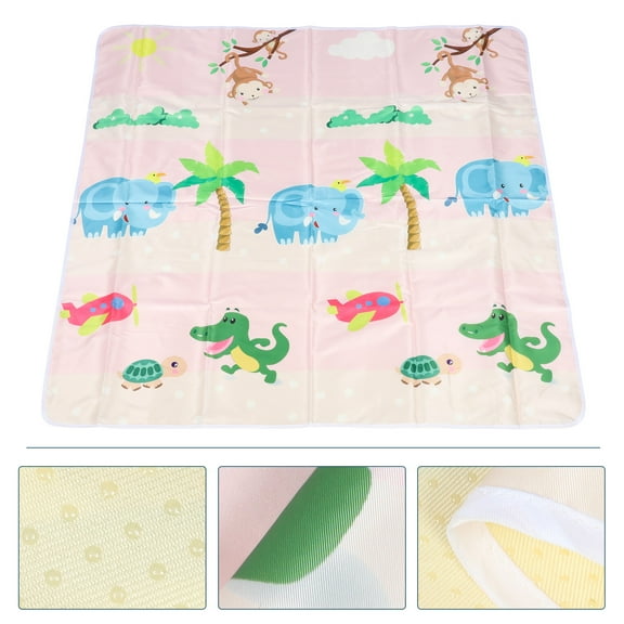 Hytrove Waterproof Nonslip Washable for Highchair Picnic 1Set 53x53in