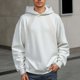 thumbnail image 1 of MHFRRA Sudadera Básica para Hombre, Sudadera Holgada con Capucha, Chaqueta para Hombre, Tops Gris, 1 of 8