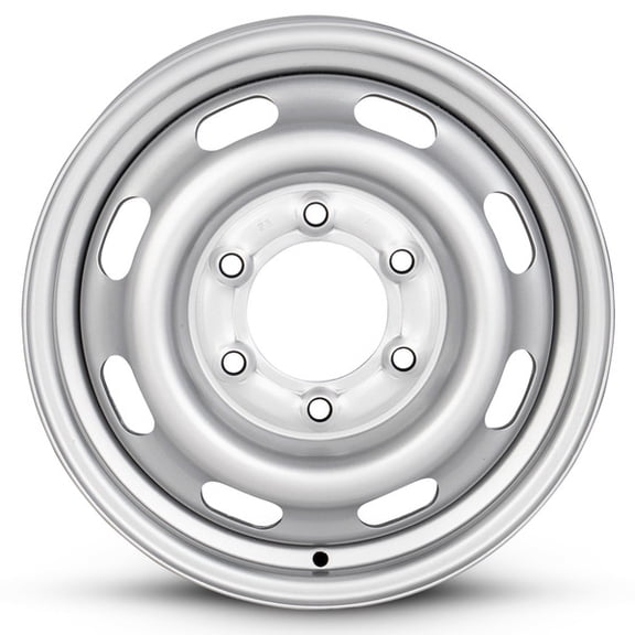 Part Synergy Replacement for Wheel Rim For GMC Canyon 04-08 Colorado 04-08 15 Inch Silver Painted Steel Rim