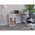 thumbnail image 1 of Escritorio Esmery Humo, con un cajon Virtual Muebles, 1 of 8