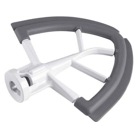 Boyijia Tilt-Head Flat Beater Silicone Mixer Paddle Home Kitchen Mixing Attachment Replacement for Kitchenaid 4.5-5QT