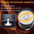 thumbnail image 3 of Espumador de Leche Electrico Grande 4 in 1, [Actualizado 430ml Capacidad] Crea Espuma Fria o Caliente, Homtronics 400W Vaporizador de Leche Automatico, Acero Inoxidable, para Caf&eacute;, Latte, C, 3 of 8