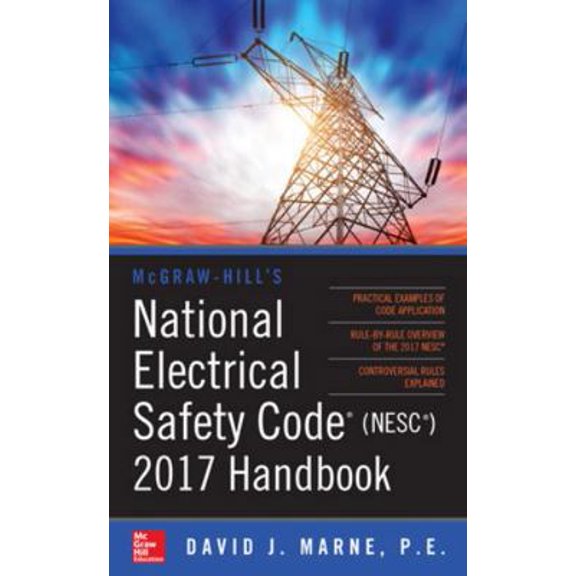 Pre-Owned McGraw-Hill's National Electrical Safety Code 2017 Handbook (Hardcover) 1259584151 9781259584152