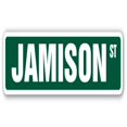 thumbnail image 1 of SignMission SS-JAMISON 18 Po. Panneau de Chambre d'Enfant Jamison Street, 1 of 1