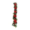 thumbnail image 3 of Guirnalda navideña artificial decorativa Guirnalda navideña verde con frutos rojos 15 m, 3 of 8