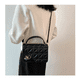 thumbnail image 2 of Bolso Bandolera Malubero Negra Con Cadena De Metal, 2 of 5