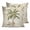 Green, Ochre, Cream, variant on 16x16 Pillow Covers Set of 2, Teal Summer Palm Tree Square Throw Pillow Covers for Couch/Sofa/Living Room, Coastal Beach Tropical Botanical Vintage Decorative Soft Pillowcases for Couch